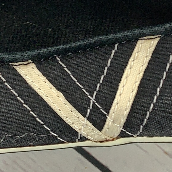 Vans “JADA” black & white sneakers size 8 - Picture 8 of 9